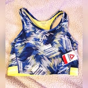 NWT Women's Reebok sports bra size large